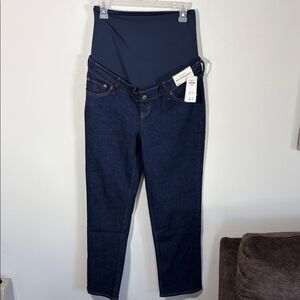 Abercrombie & Fitch Maternity 90’s Straight Dark Jeans - NWT -  28 Short
